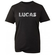 Lucas Distresd TShrt in Black