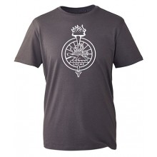 Lucas Flam. T-Shirt in Charcoal