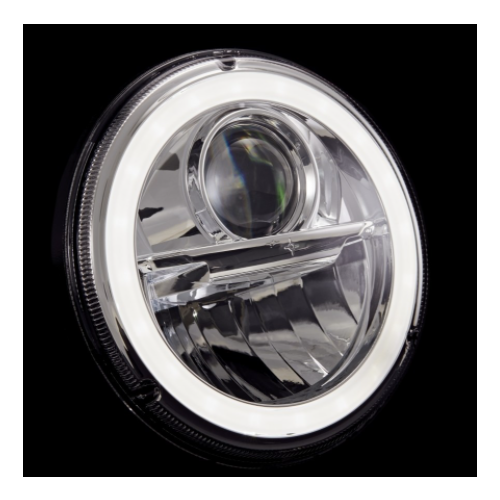Wipac 7" LED Headlamp with Halo - RHD Pair image #5