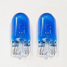 12V 5W W2. 1x9. 5d T10 Blue Capless Bulb