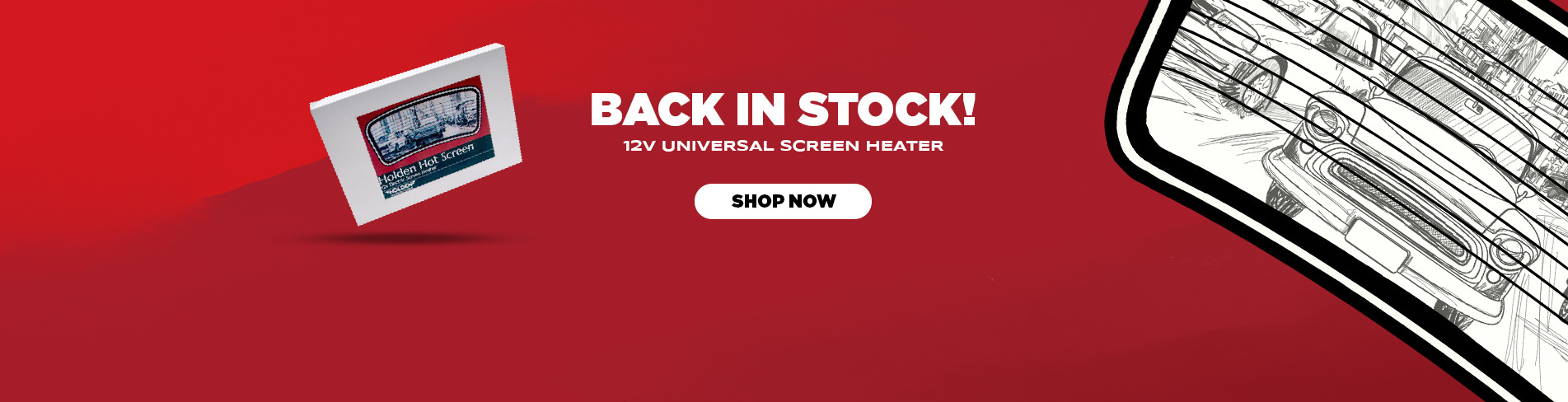 Back in Stock - Screen Heater