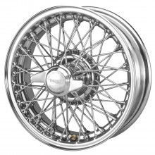 Chrome Wire Wheels Austin Healey; Daimler Dart; MG Magnette; MGA; MG TD & TF; Morgan 4/4 & Plus 4