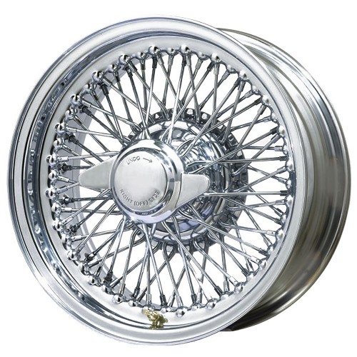 Chrome Wire Wheels Jaguar E-Type